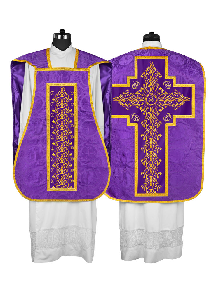 Fiddleback vestment with stole