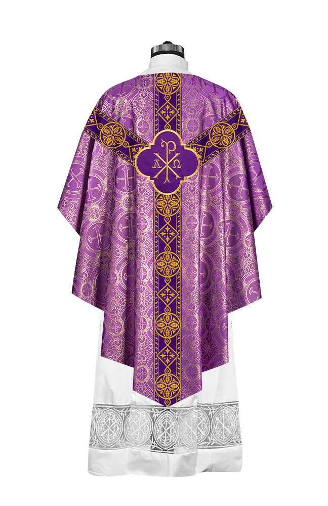 Ornate Liturgical Pugin Chasuble Vestment