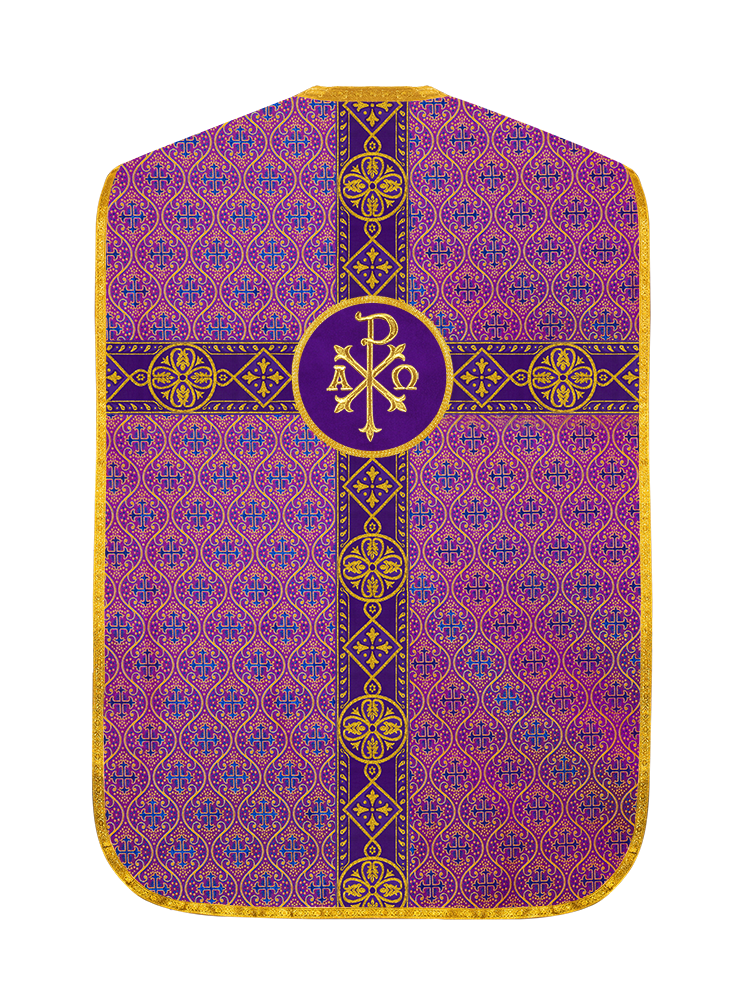 Embroidered Roman Chasuble Vestment