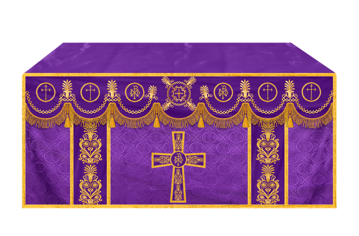 Ornate Embroidered Liturgical Altar Cloth