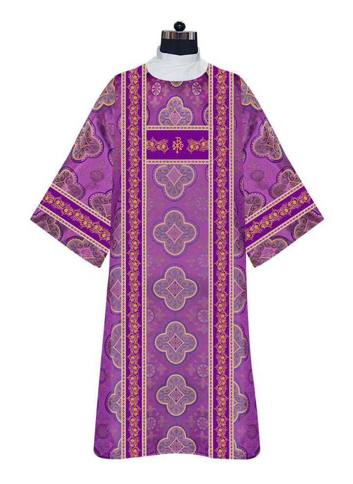 Dalmatics Vestments Adorned With Braids and Trims