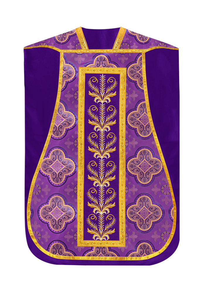 Roman Chasuble with liturgical motifs