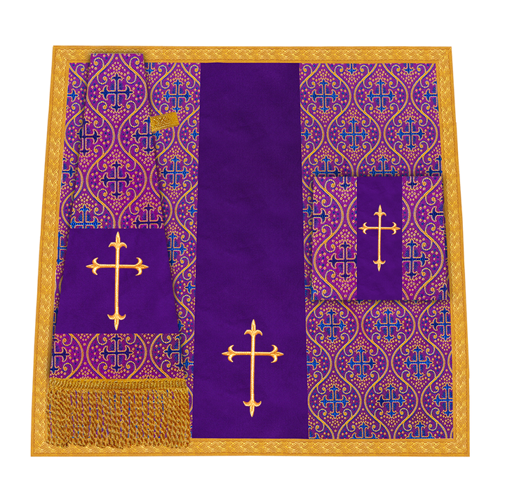 Gothic Highline Mass set Vestments with Orphrey