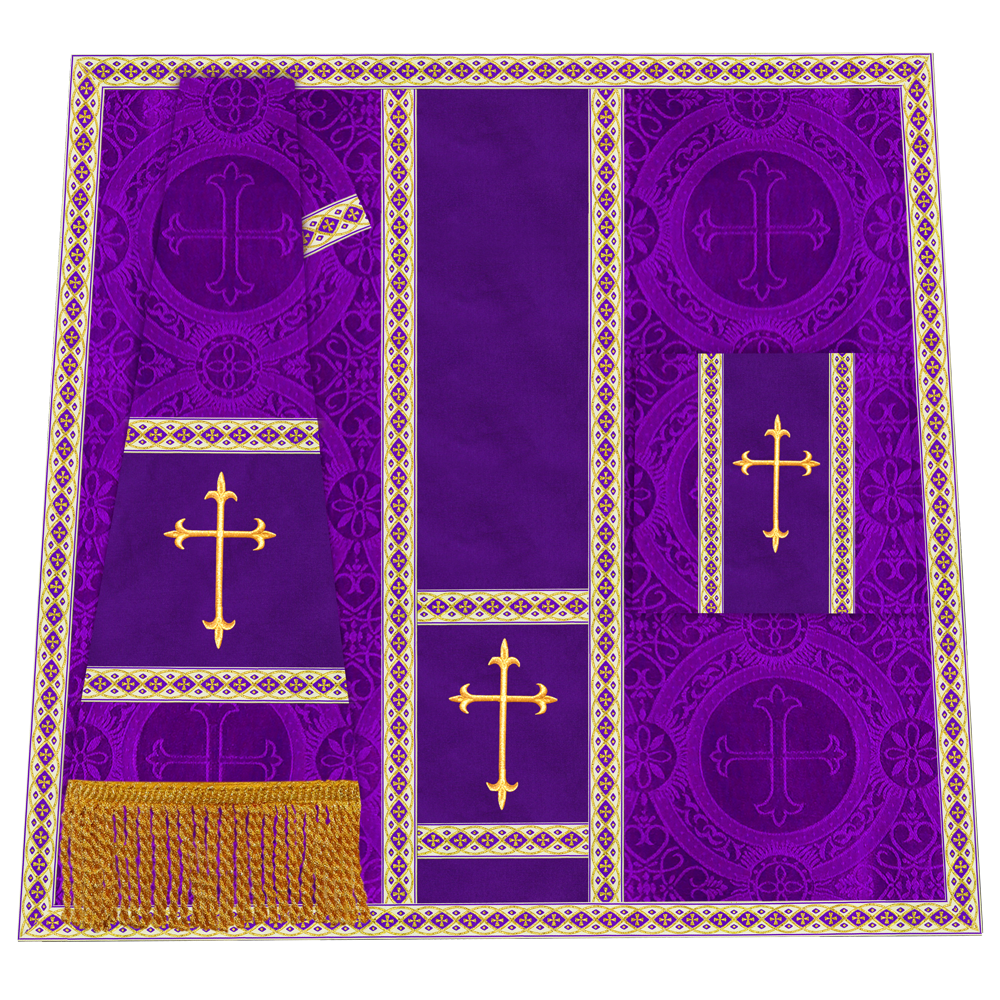 Liturgical Mass set with Cross