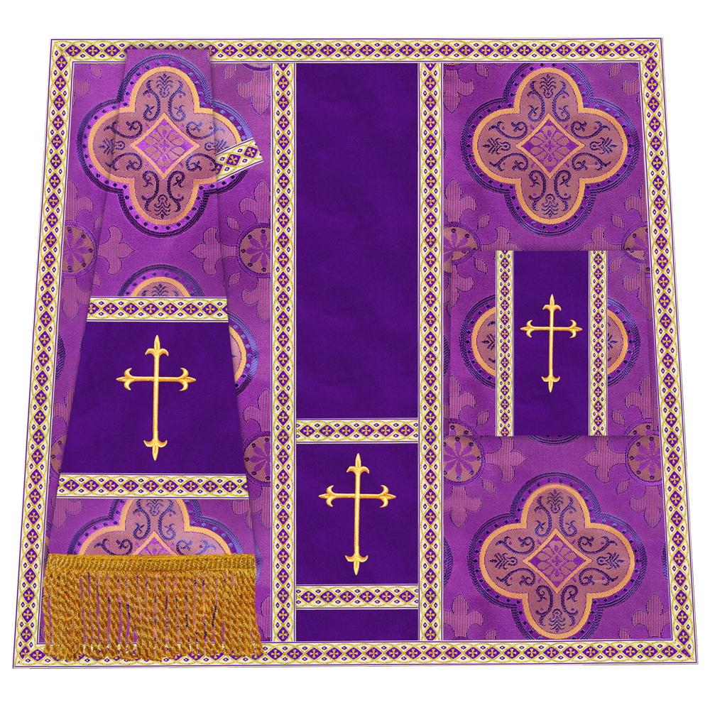 Liturgical Mass set with Cross