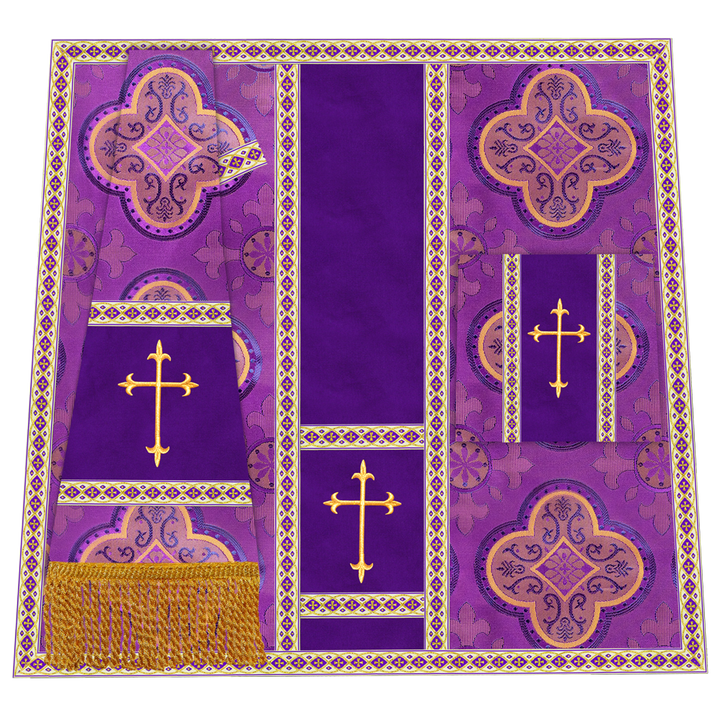 Liturgical Mass set with Cross