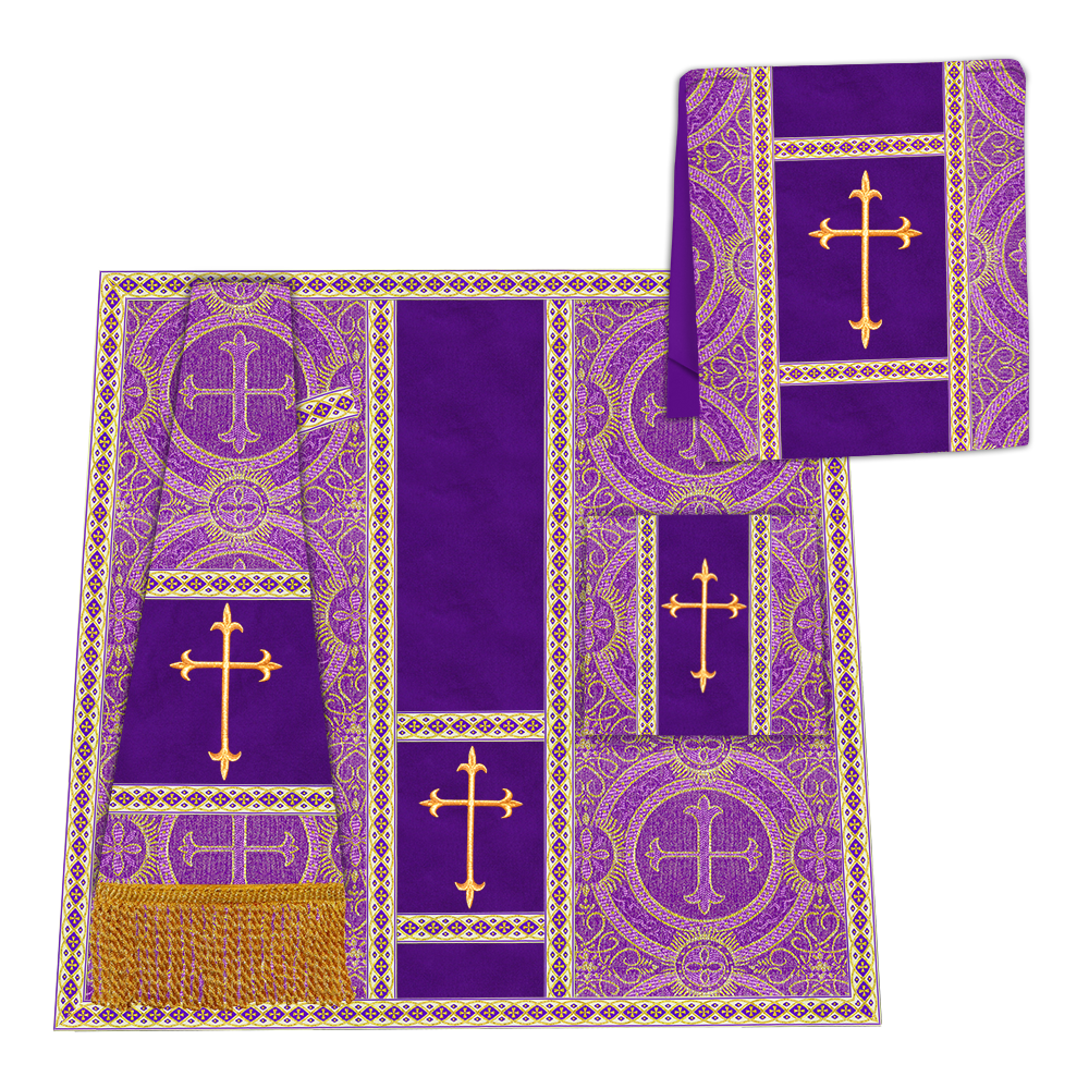 Gothic Chasuble with Western Cross Motif