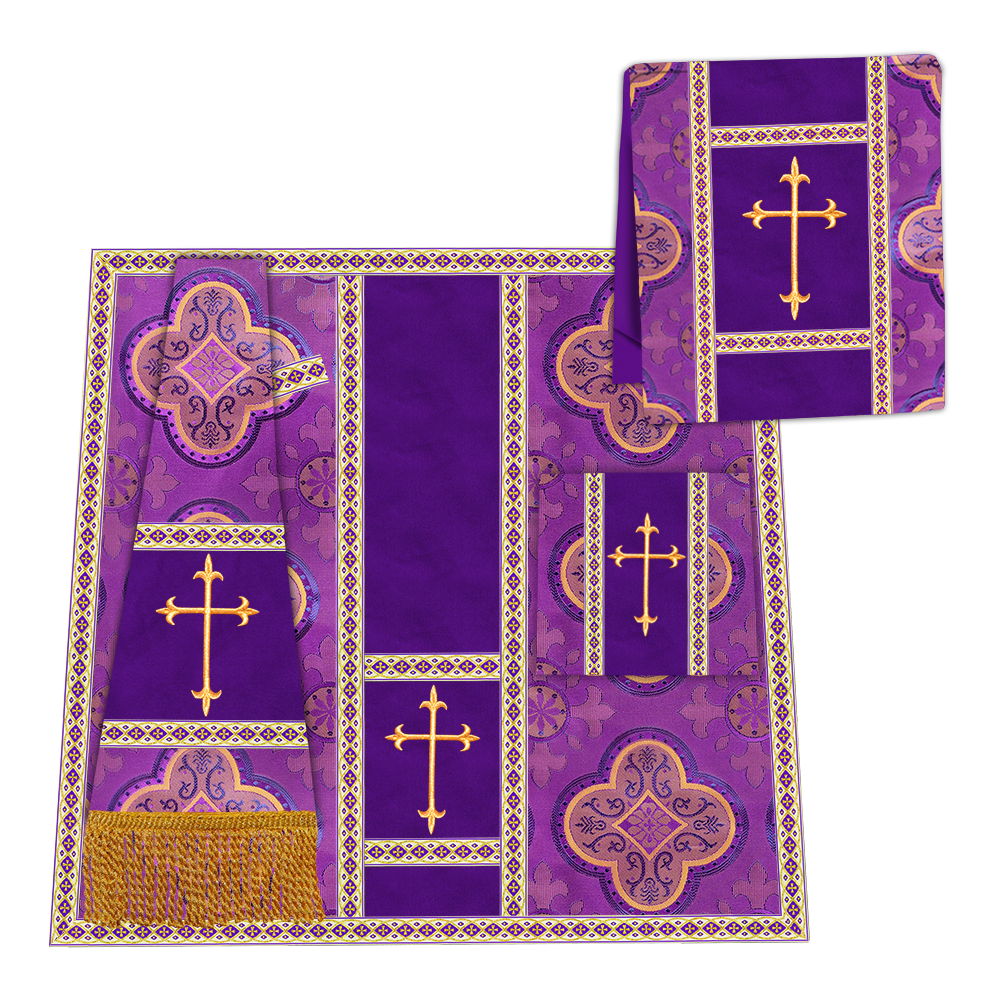 Gothic Chasuble with Western Cross Motif