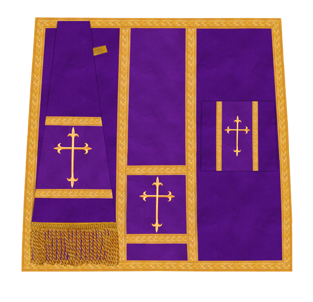 Mass set with Spiritual Cross