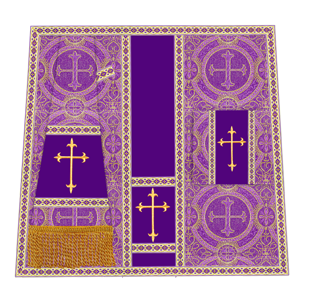 Liturgical Mass set with Cross