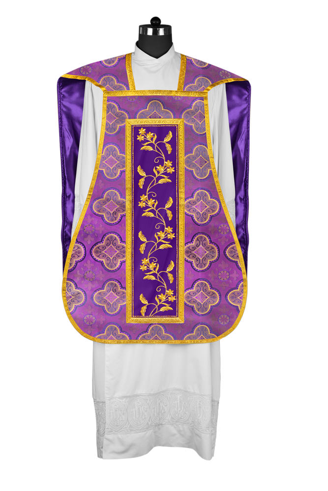 Fiddleback with Floral design