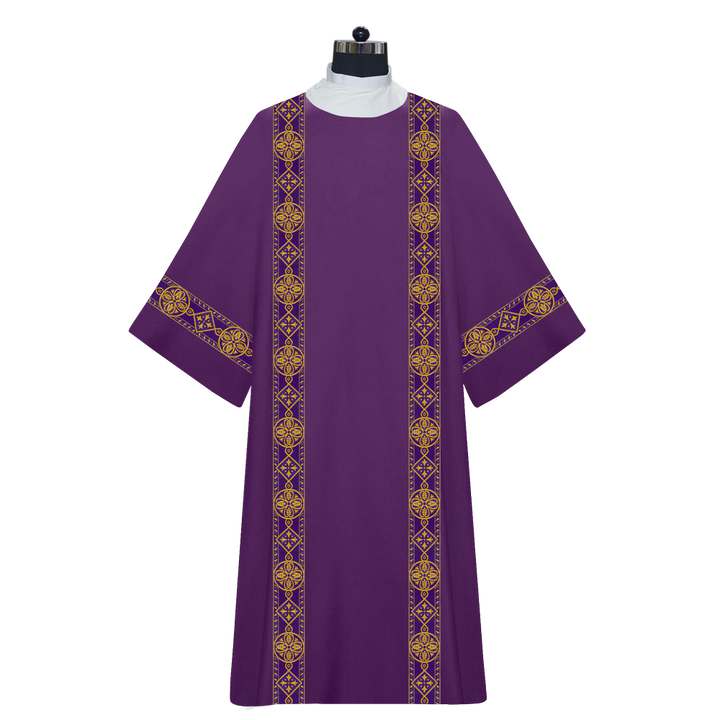 Dalmatics Vestments with adorned lace