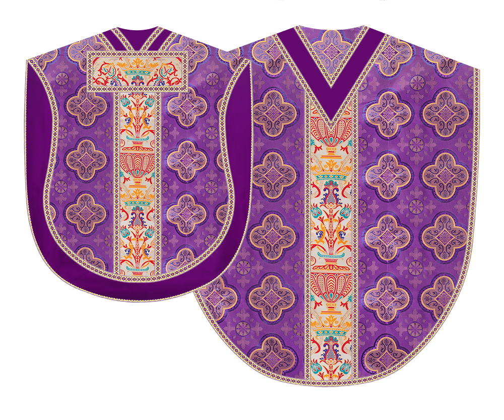 Tapiz de la Coronación Casulla Borromea 