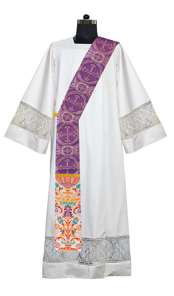 Coronation Tapestry Deacon Stole