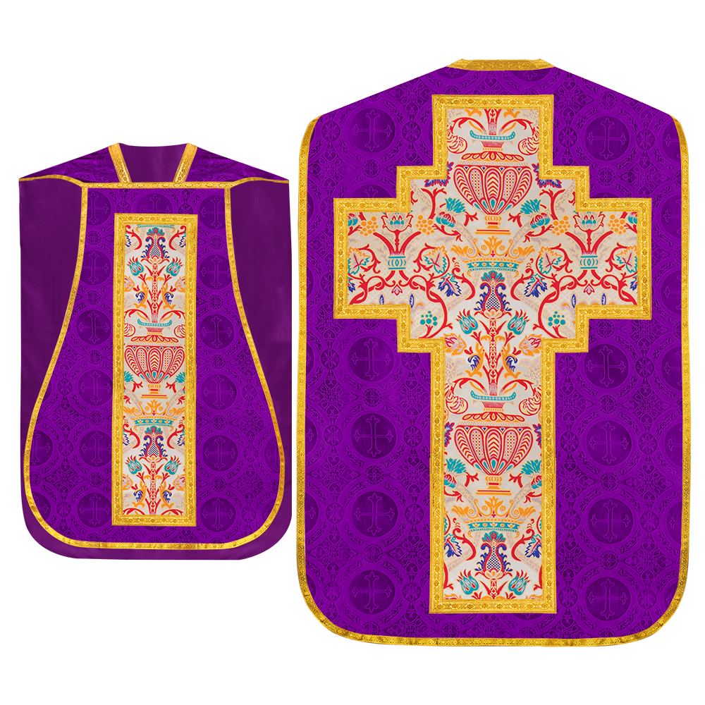 Tapiz de coronación Casulla romana 