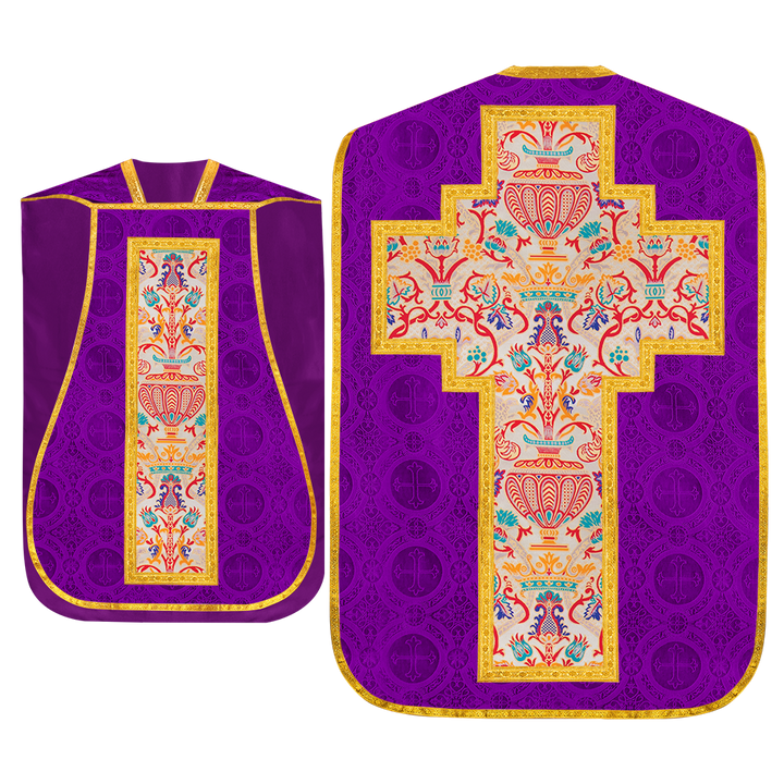 Tapiz de coronación Casulla romana 