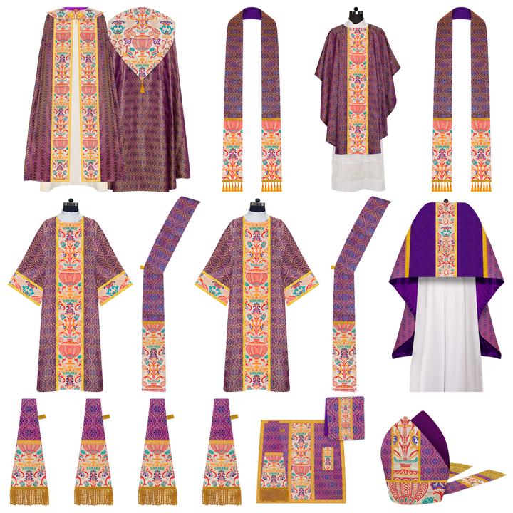 Coronation Tapestry with Gothic Highline Mass Set