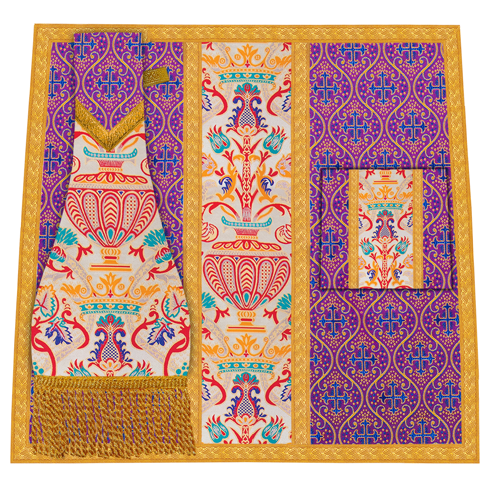 Coronation Tapestry with Roman Highline Mass Set