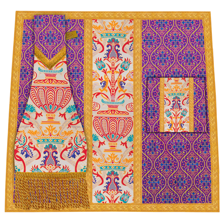 Coronation Tapestry with Roman Highline Mass Set