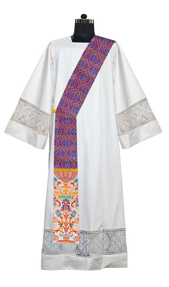 Coronation Tapestry Deacon Stole