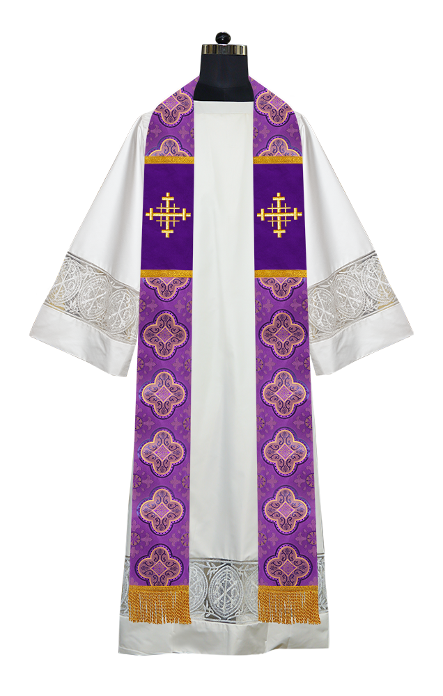 Clergy Stole with Spiritual motif