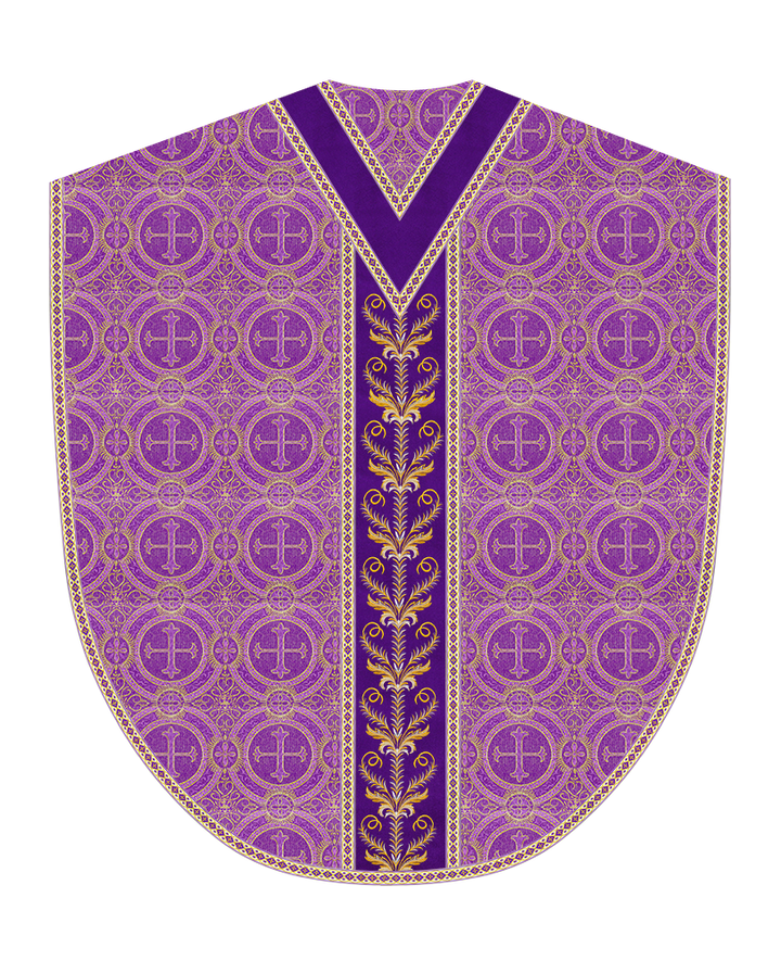 Borromean Chasuble Vestment With Liturgical Trims