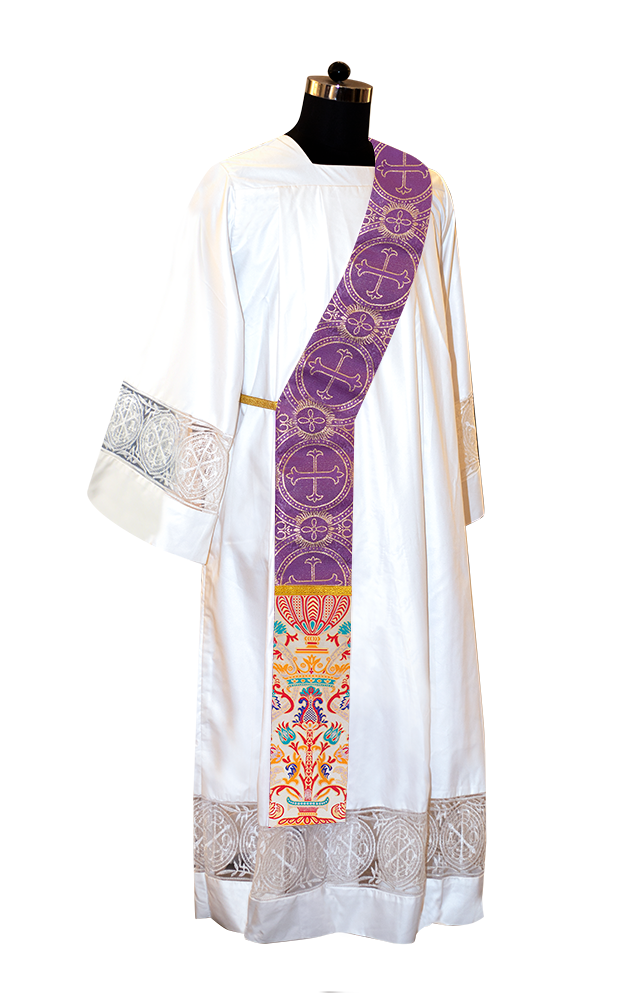 Coronation Tapestry Deacon Stole