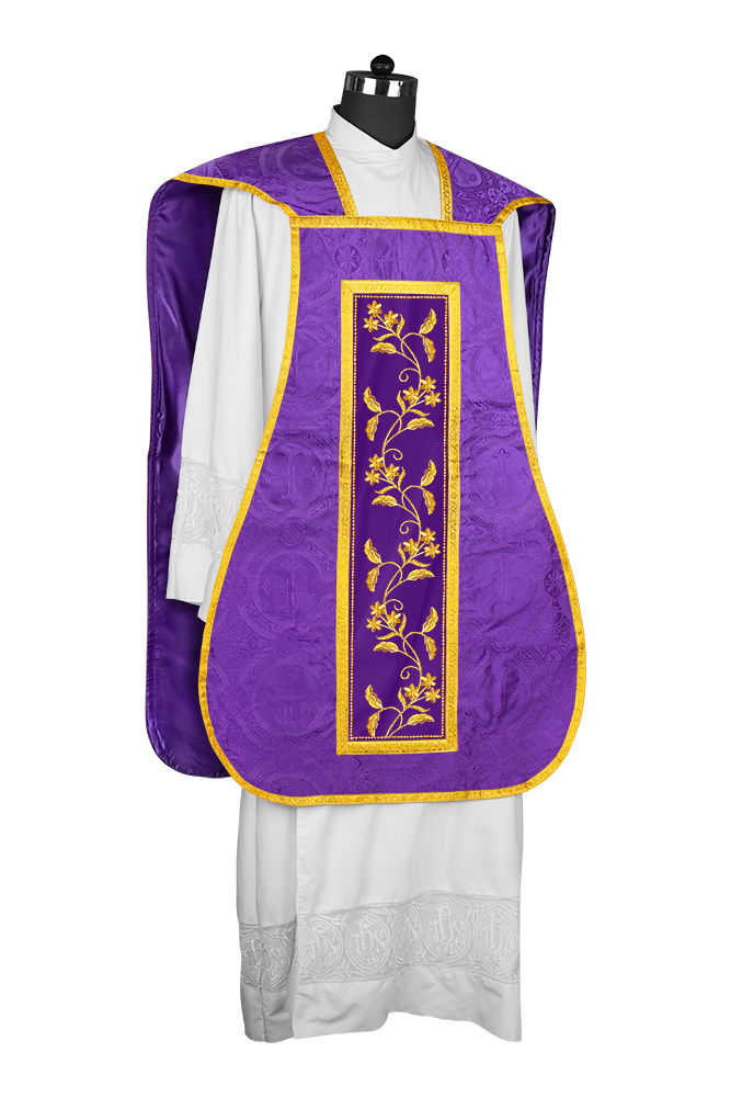 Fiddleback with Floral design