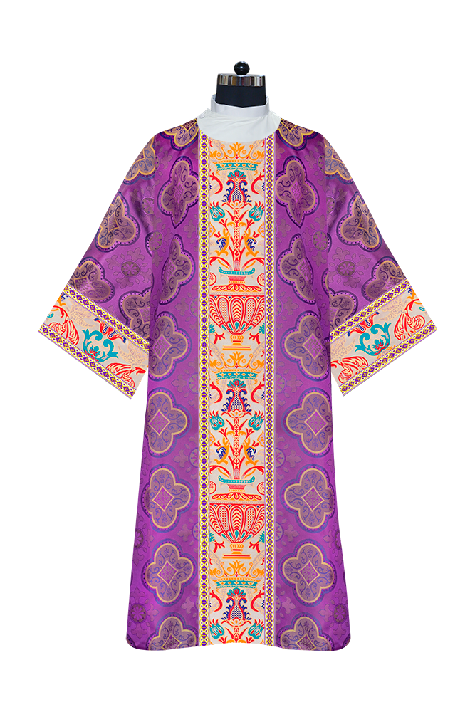 Coronation Tapestry Dalmatics Vestment with Trims