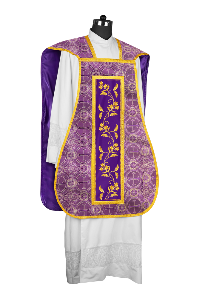 Fiddleback with Floral design