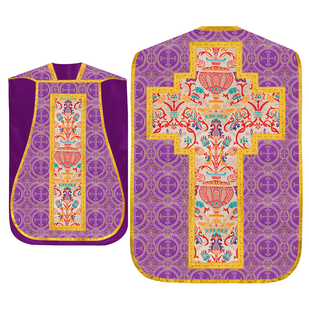 Tapiz de coronación Casulla romana 