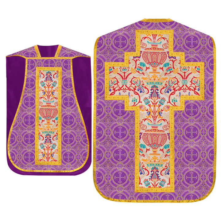 Tapiz de coronación Casulla romana 