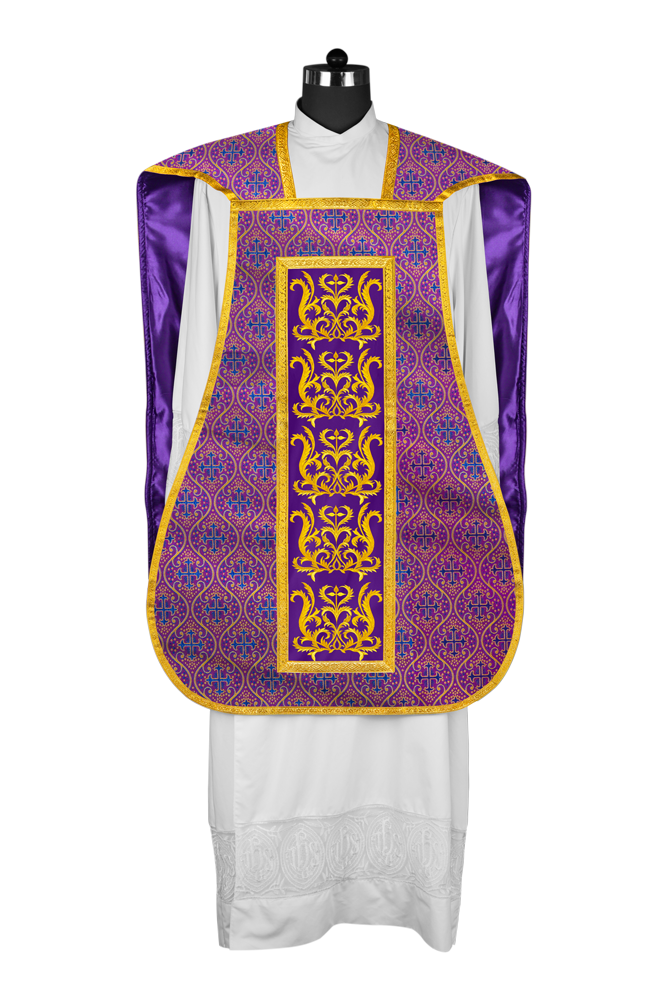 Roman Chasuble with matching stole
