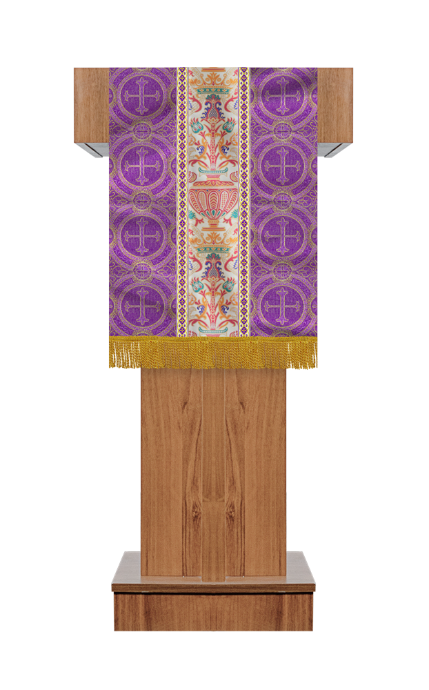 Coronation Tapestry Altar Cloth with Trims