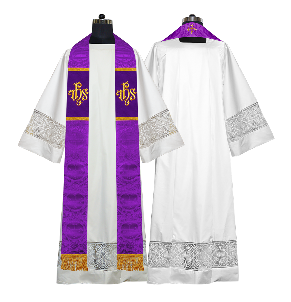 Clergy Stole with Spiritual motif