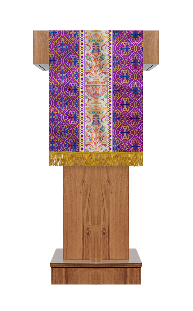 Coronation Tapestry Altar Cloth with Trims