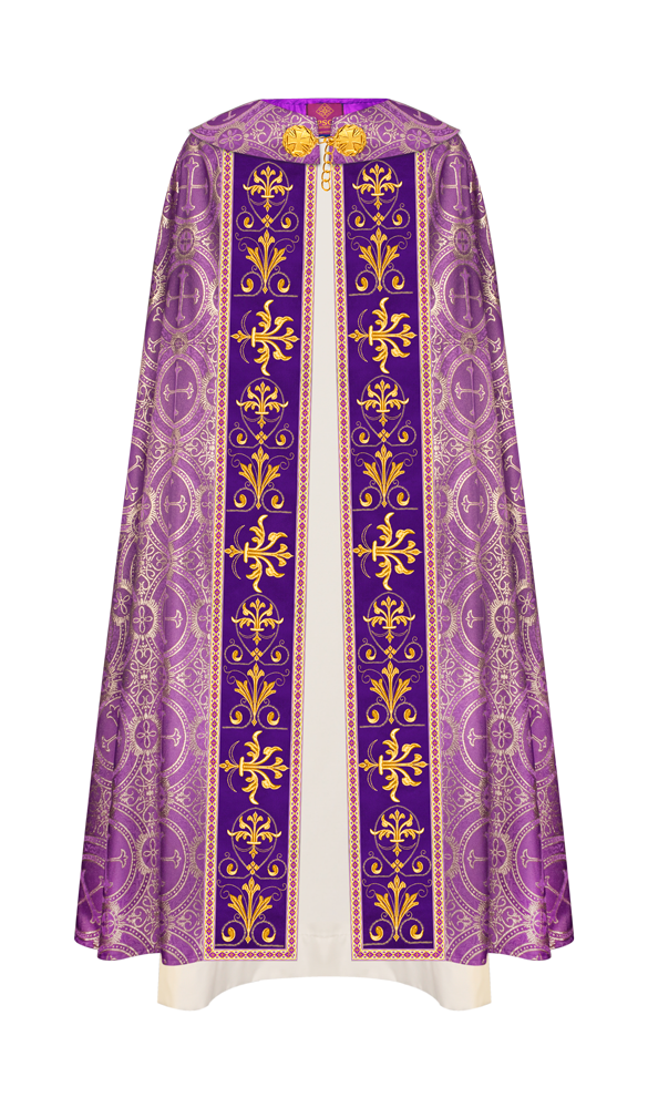 Gothic Cope Vestments With Colour Trims