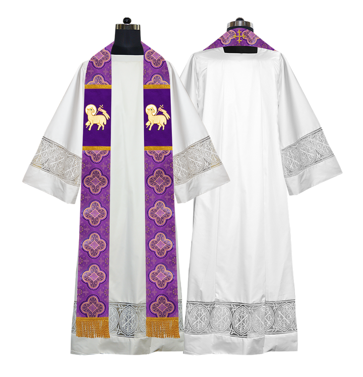 Clergy Stole with Spiritual motif