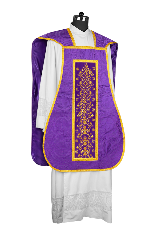 Fiddleback vestment with stole