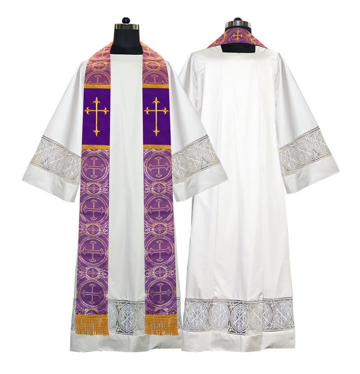 Clergy Stole with Spiritual motif