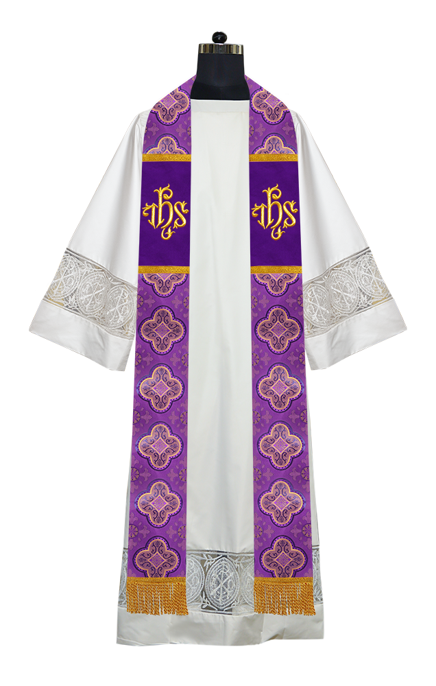 Clergy Stole with Spiritual motif