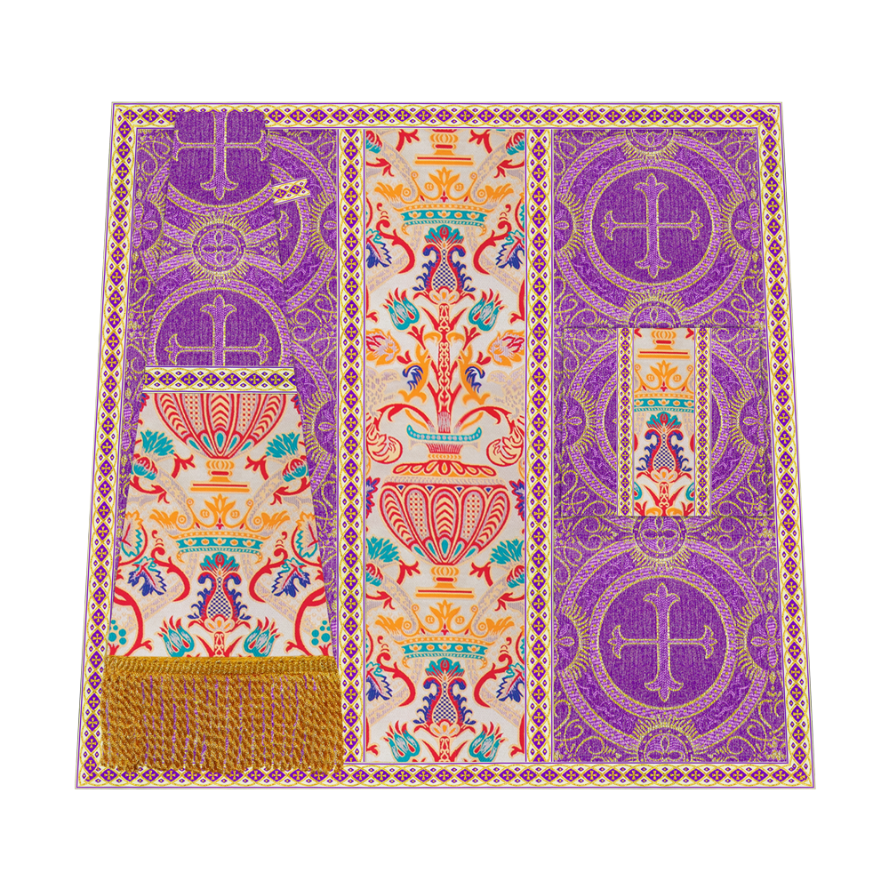 Coronation Tapestry Roman Chasuble with Braided Trims