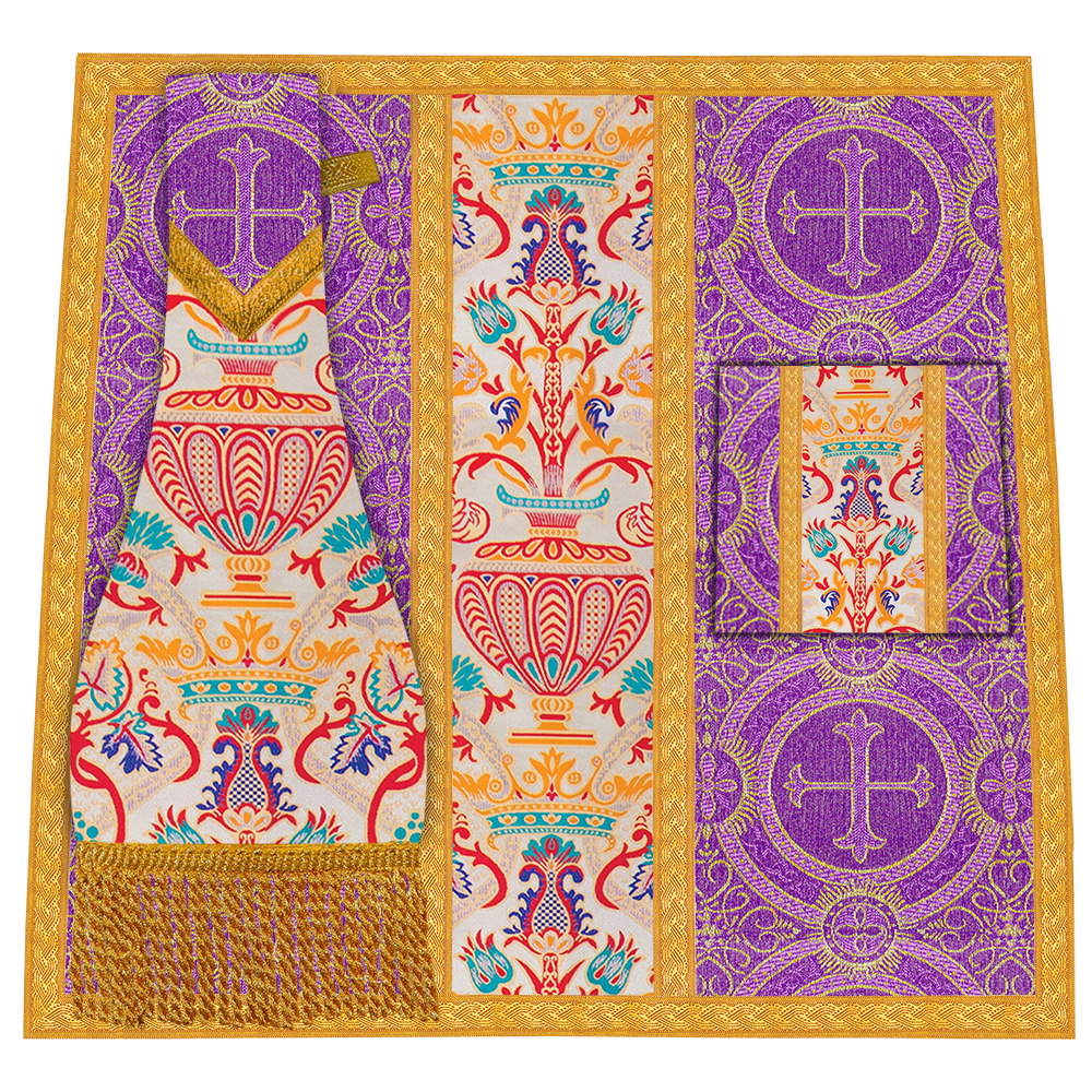 Coronation Tapestry with Roman Highline Mass Set