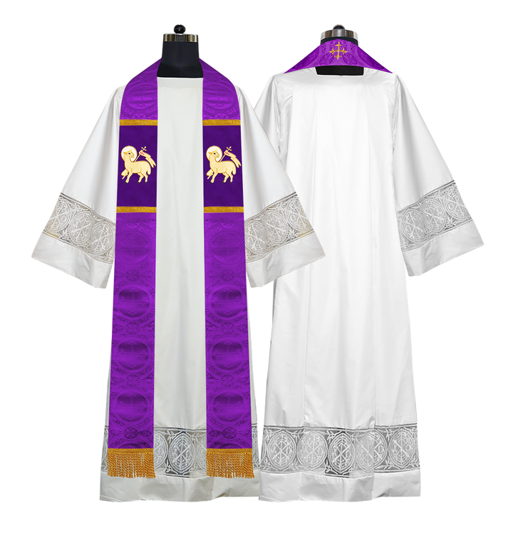 Clergy Stole with Spiritual motif