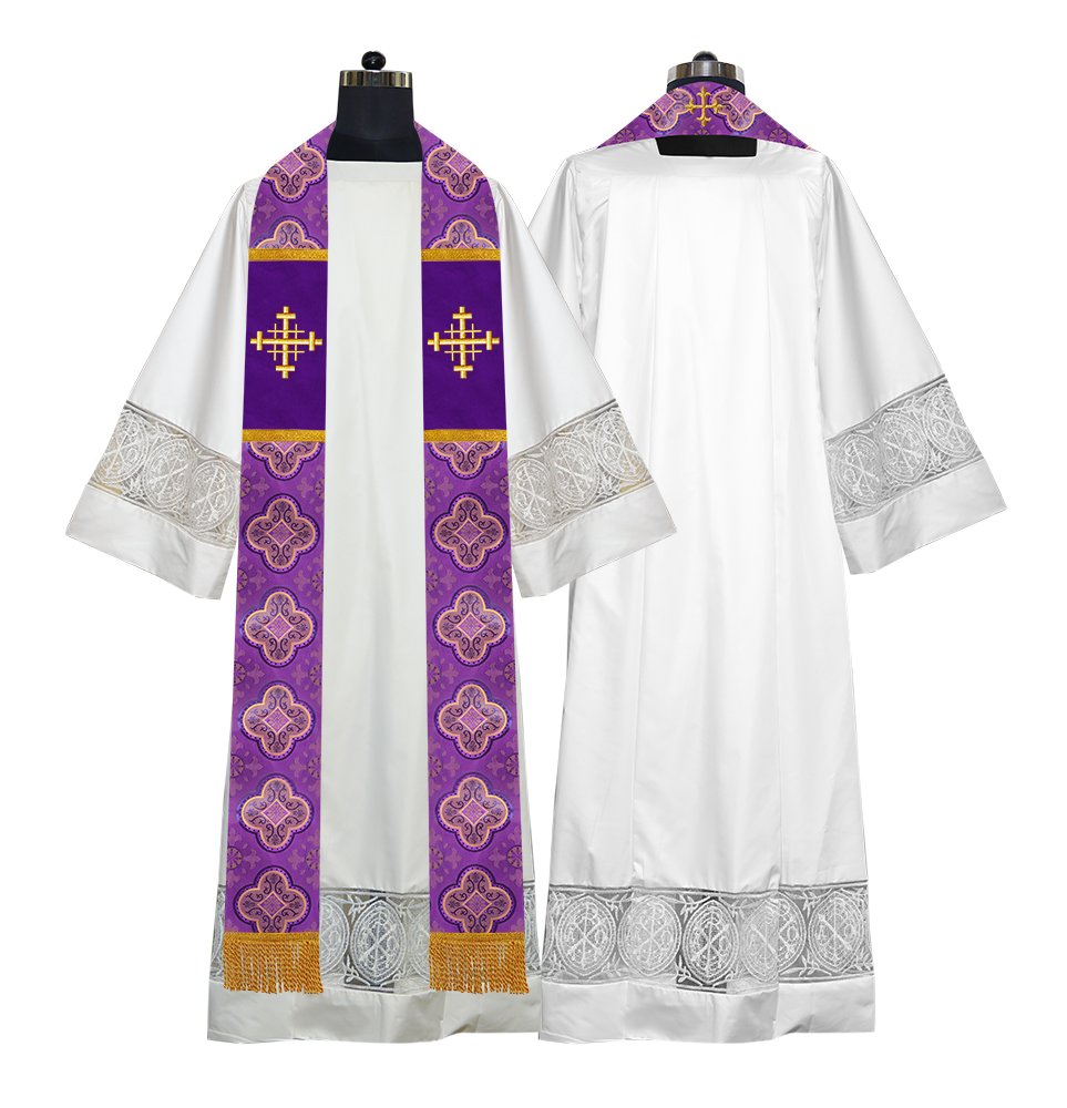 Clergy Stole with Spiritual motif