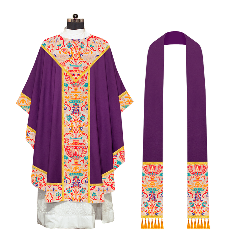 Tapestry Gothic Chasuble