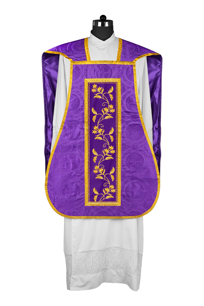 Fiddleback with Floral design