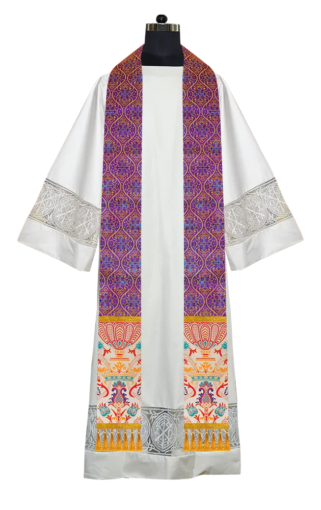 coronation-tapestry-clergy-stole-psg-vestments for Free Printable Clergy Stole Pattern Coronation Tapestry Clergy Stole – PSG VESTMENTS for Free Printable Clergy Stole Pattern
