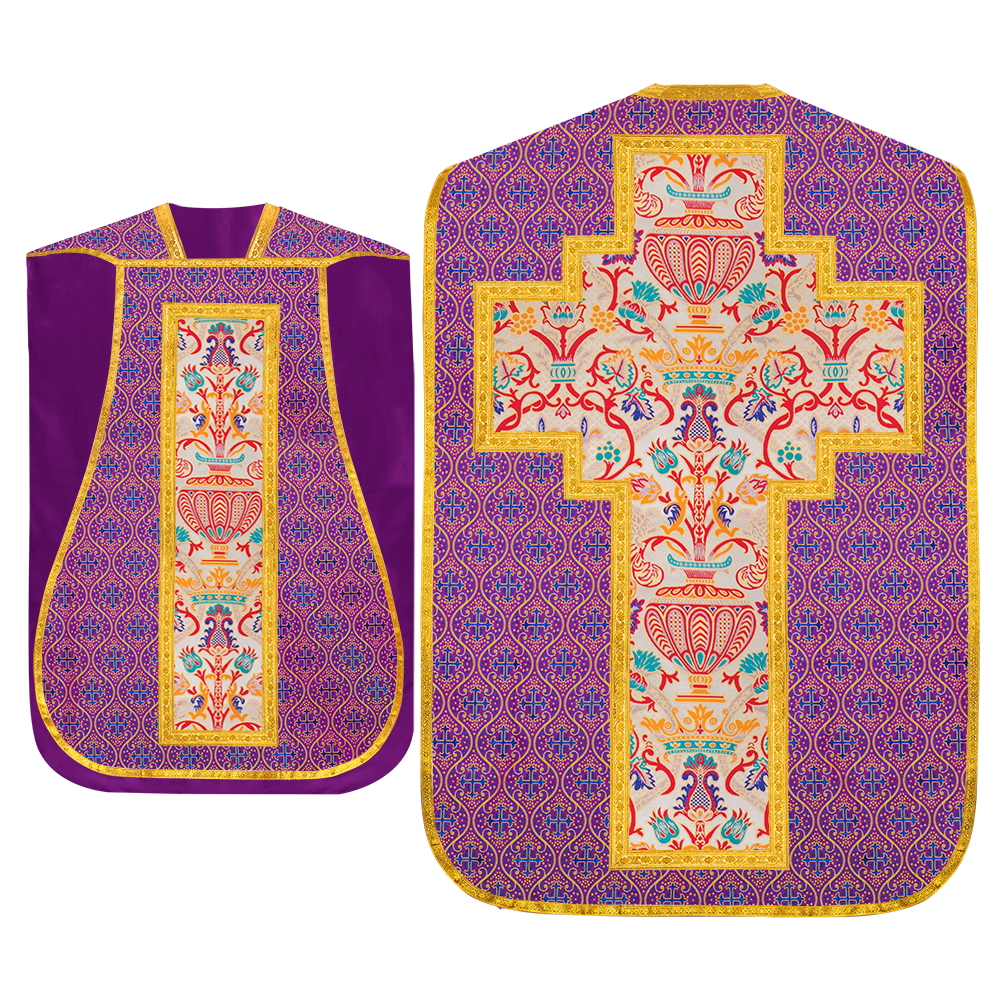 Tapiz de coronación Casulla romana 