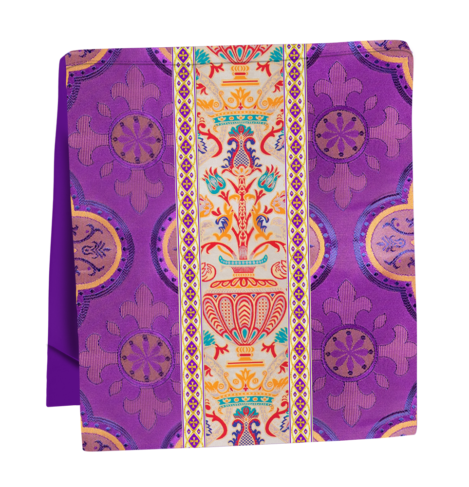 Tapestry Chasuble with Detailed Braids and Trims